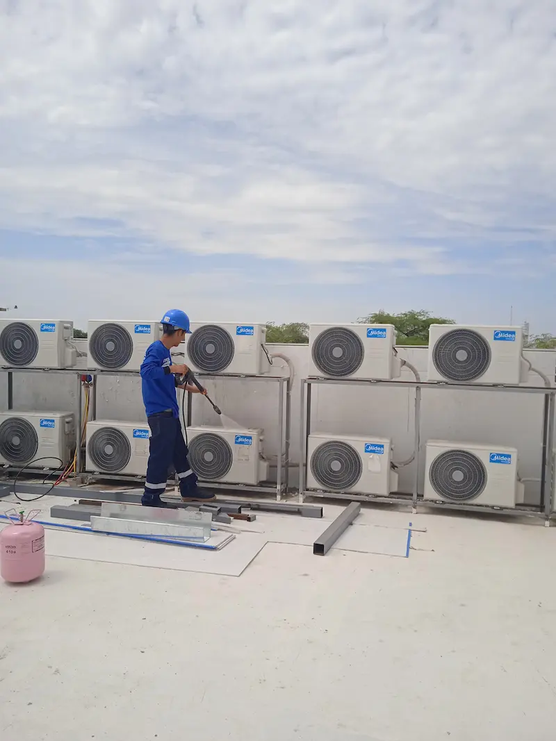 Equipo aire acondicionado Instalados