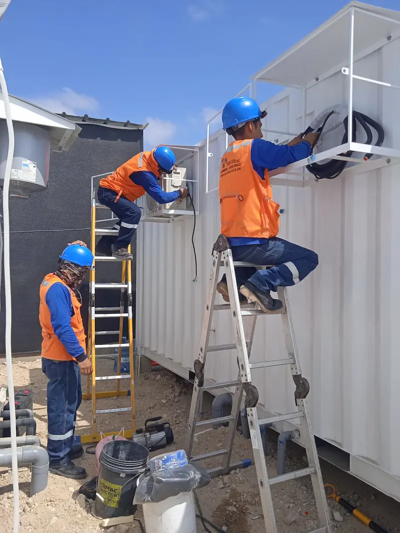 Equipos Instalados de aire acondicionado